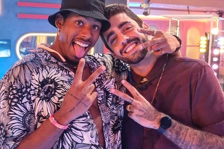 Pedro Scooby e Paulo André/ Instagram